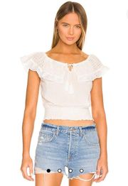 NEW  WHITE TOP SMALL