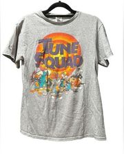 Vintage 90s Looney Tunes Squad Space Jam Tee Tshirt