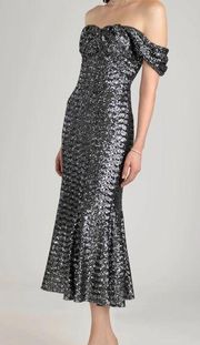 Anthropologie shoshanna midnight sequin dress