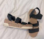 Universal Threads Target Strappy Black Espadrille Sandals