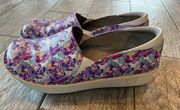 Alegria Deb-829 Shoes Clogs Slip on Mule size 41 Debra WATER BABY 10.5 11 Floral