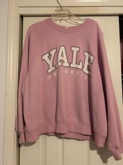 Oversized Yale Crewneck