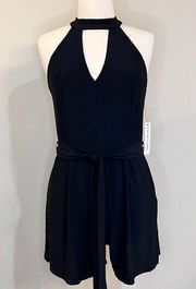 Emma & Michele black romper. Size M