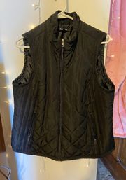 Black Puffer Vest