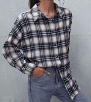 SheIn Plaid Shirt