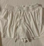 White  Butterfly Shorts