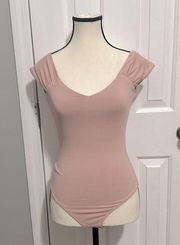 SO- XS Light Pink Bodysuit