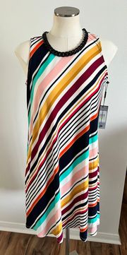 Paris Multicolor Dress Size 4 - NWT