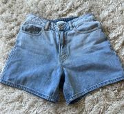Jeans High Top-Waisted Shorts