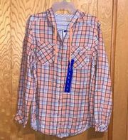 Pink Plaid Long sleeve | Size L