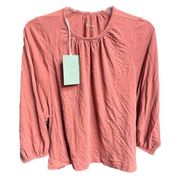 Everlane The Air Poet Tee Burnt Sienna Size Small