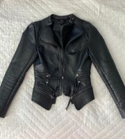 Vegan Leather Jacket