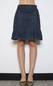 INC INTERNATIONAL CONCEPTS WOMAN BLUE DENIM LIGHTWEIGHT SKIRT 16W