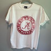 Alabama Crimson Tide Unisex Short Sleeve T-Shirt - size Medium