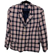 Vintage Liz Sport 10 Plaid Blazer