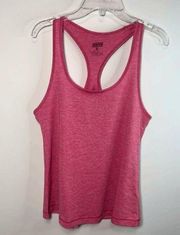 Soffe Racerback Hot Pink Tank Top Size Small