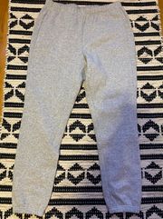 Gray Fleece Sweatpants 