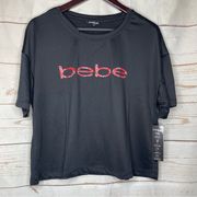 Bebe • Sport • Short Sleeve Top • Workout Top • Medium • Lightweight • Bandana