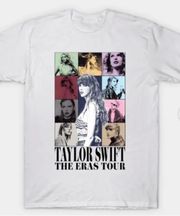 - Eras Tour Concert T-Shirt White Short Sleeve Official Merch