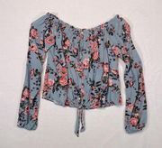 Jolt Floral Shirt Size XS