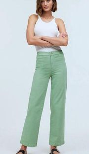 The Emmett Wide-Leg Crop Pant: Welt Pocket Edition Size 30