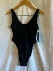 ‘Petite Scoop High Leg’ One piece Swimsuit NWT