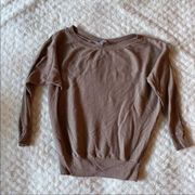 Michael stars brown blouse