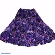 Laura Scott paisley print skirt