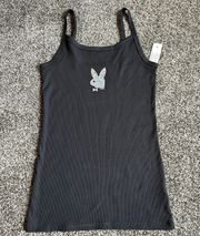 Rhinestone  Bunny Tank Top