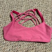 Lululemon Free To Be Bra Pink- Size 6