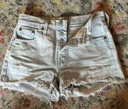 501 High-Rise Shorts Light Wash