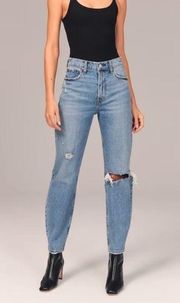 Abercrombie the Mom high rise Jean size 00 24 Long