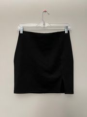 Black Mini Skirt