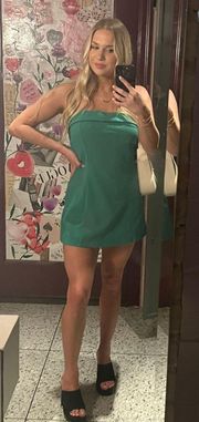 Green Romper Dress