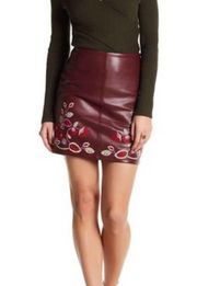 Romeo & Juliet Skirt Couture Vegan Leather Mini