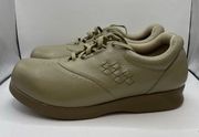 NWOB Drew Parade II Womens 9W Taupe Calf Leather Theraputic Diabetic Shoes