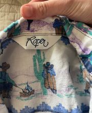 Vintage Roper Button Down 