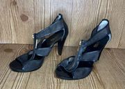 Michael Kors  heeled sandal – color black - women’s size 9 M