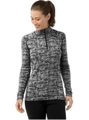 Smartwool Merino 250 Base Layer Pattern Quarter-Zip Top - Women's Size XS