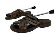Timberland Women's Smart Comfort System Sandals Size 11 Brown