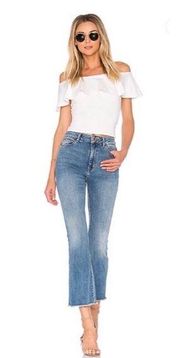 💕DL1961💕 Jackie High Rise Cropped Flare Jeans