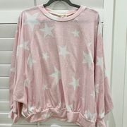 Pink Fantastic Fawn Star Sweater