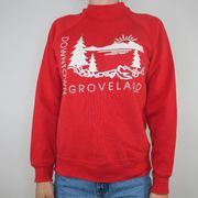 Vintage 80s Downtown Groveland California Sweatshirt