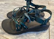 Chaco ZX/1 Cloud Outdoor Sport Hiking Sandals Womens Size 8 EUR 39 JC107986 ZX