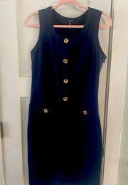 Navy dress fit all occasions!
