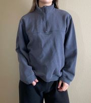 Grey  Quarter Zip