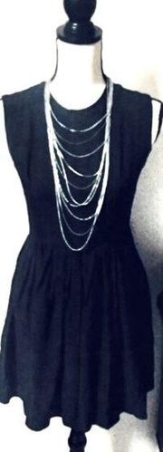 Vintage Little Black Dress: Classic & Chic, Sleeveless w/ Mini Skirt, Sz. XS