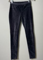 Hue Grey Corduroy Jeggings XS