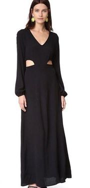 NWT Wildfox cut it out maxi dress