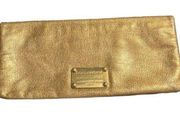 Dolce and Gabbana gold clutch